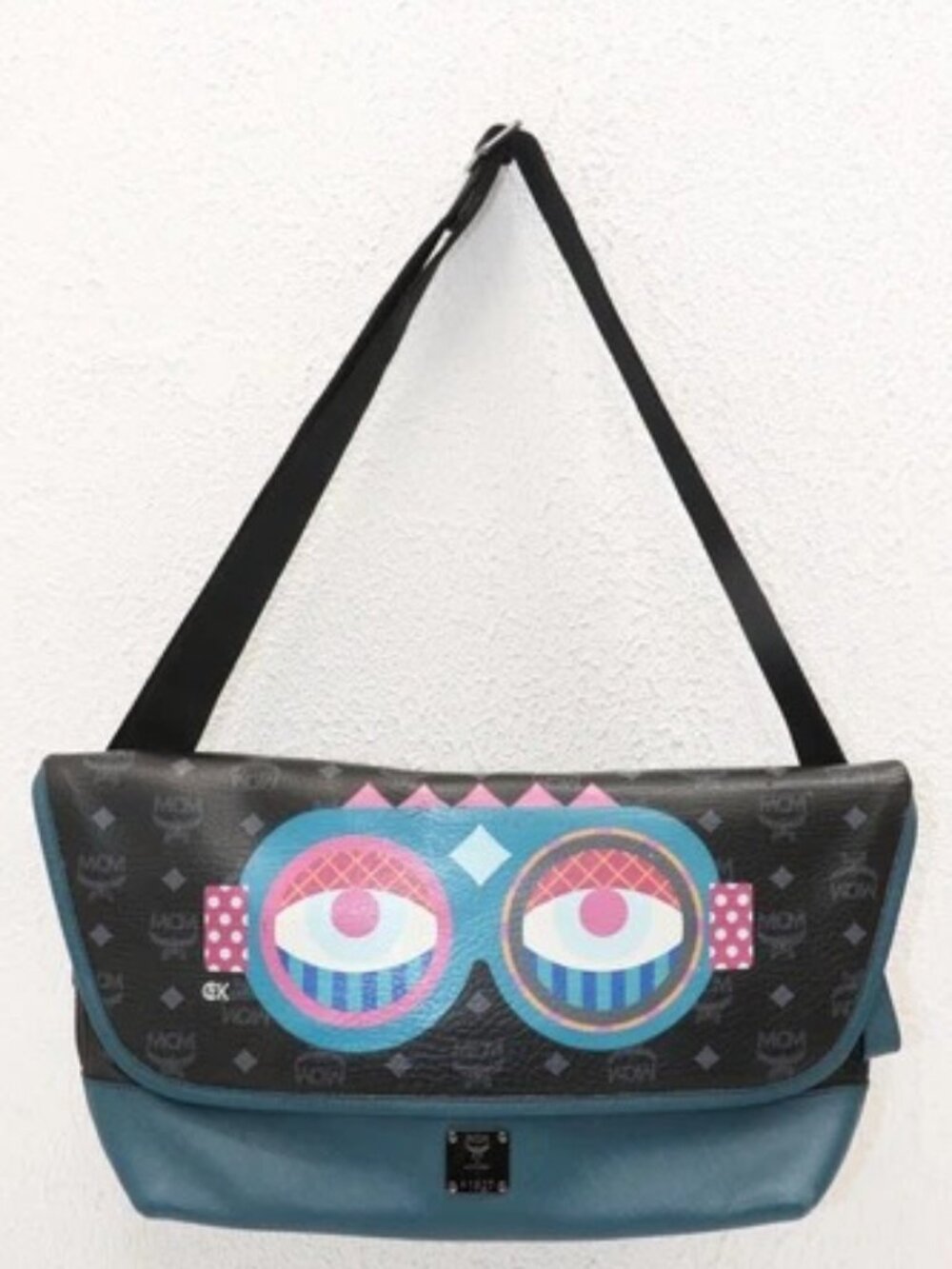 MCM Craig & Karl Snow Dome Limited Edition Messenger Bag